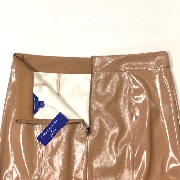 New Cara Santana Apt 9 Vegan Leather Pencil Skirt - Picture 5 of 9